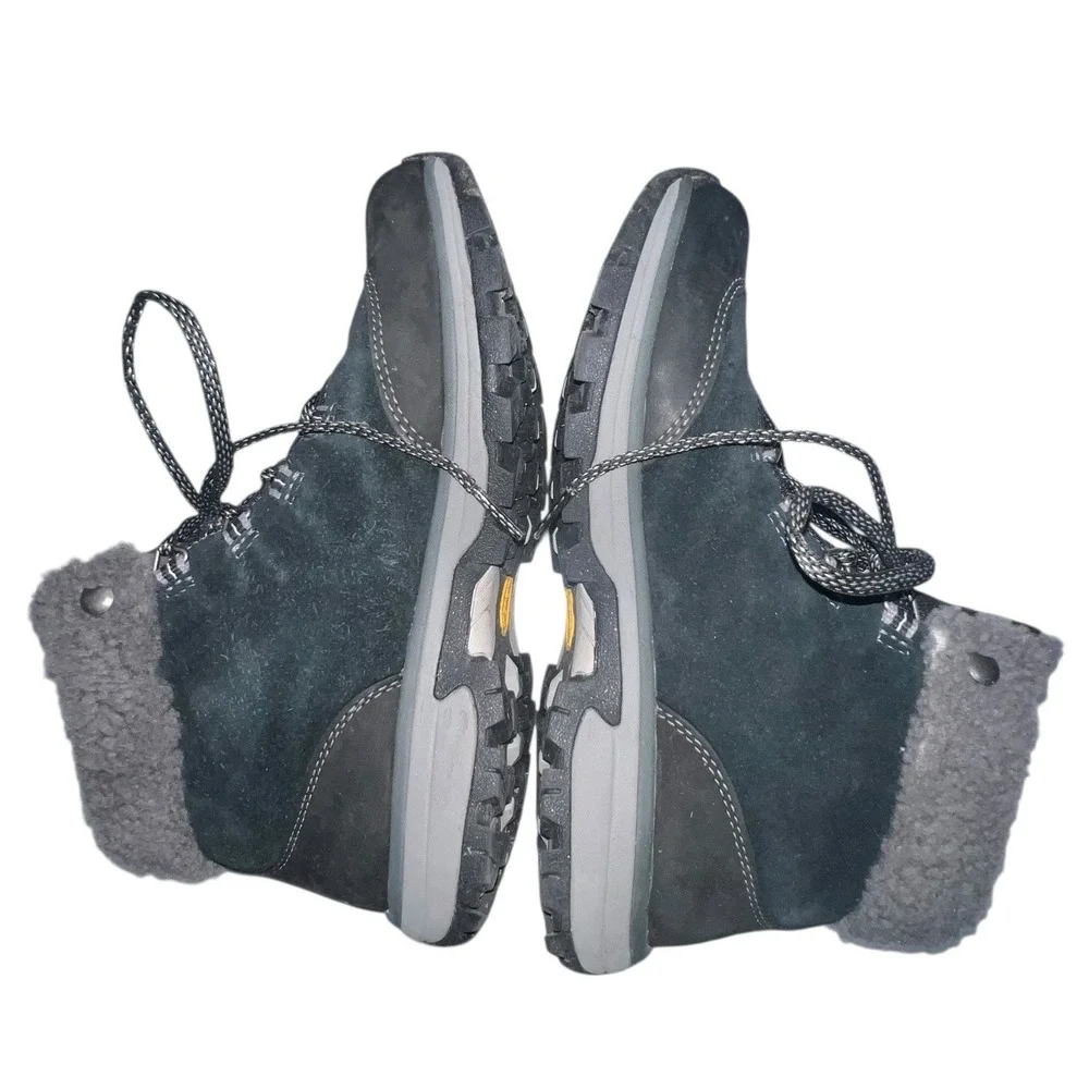 EDDIE BAUER Rainier Waterproof Mid Boots Women's Size 8.5 Vibram Soul Hiking‎